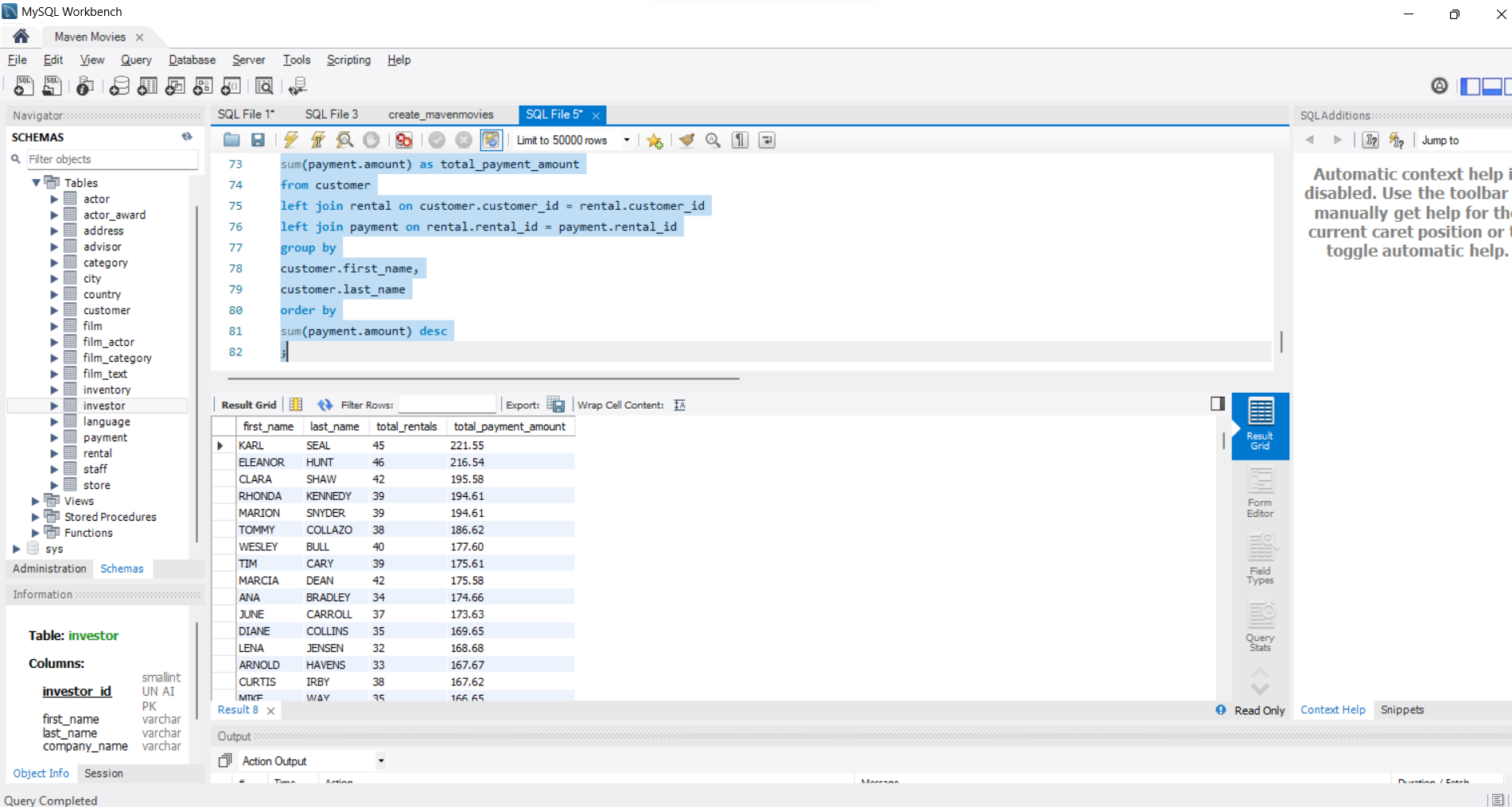 Marielle Guindon's Data Analytics Project | Maven Analytics