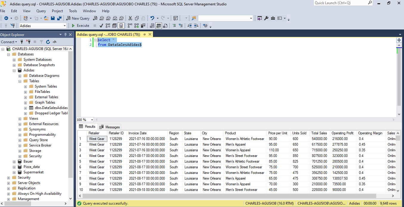 Charles Agusiobo's Data Analytics Project | Maven Analytics
