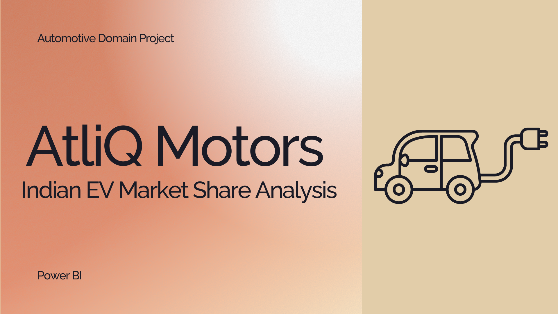 AtliQ Motors Indian EV Market Share Analysis